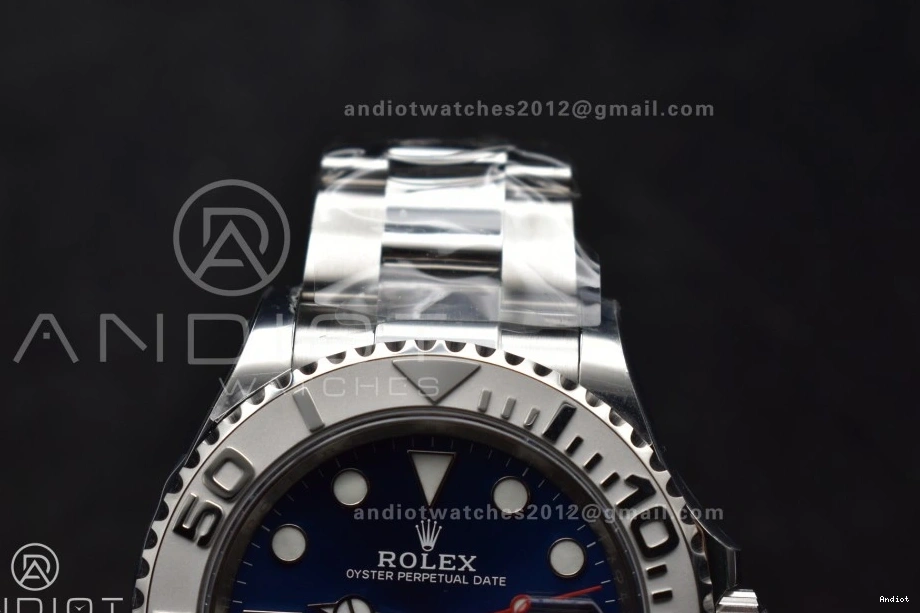 VR3235 on Edition Yacht-Master Bracelet 904L 126622 Clean SS Blue Best 1:1 Dial Steel 0307